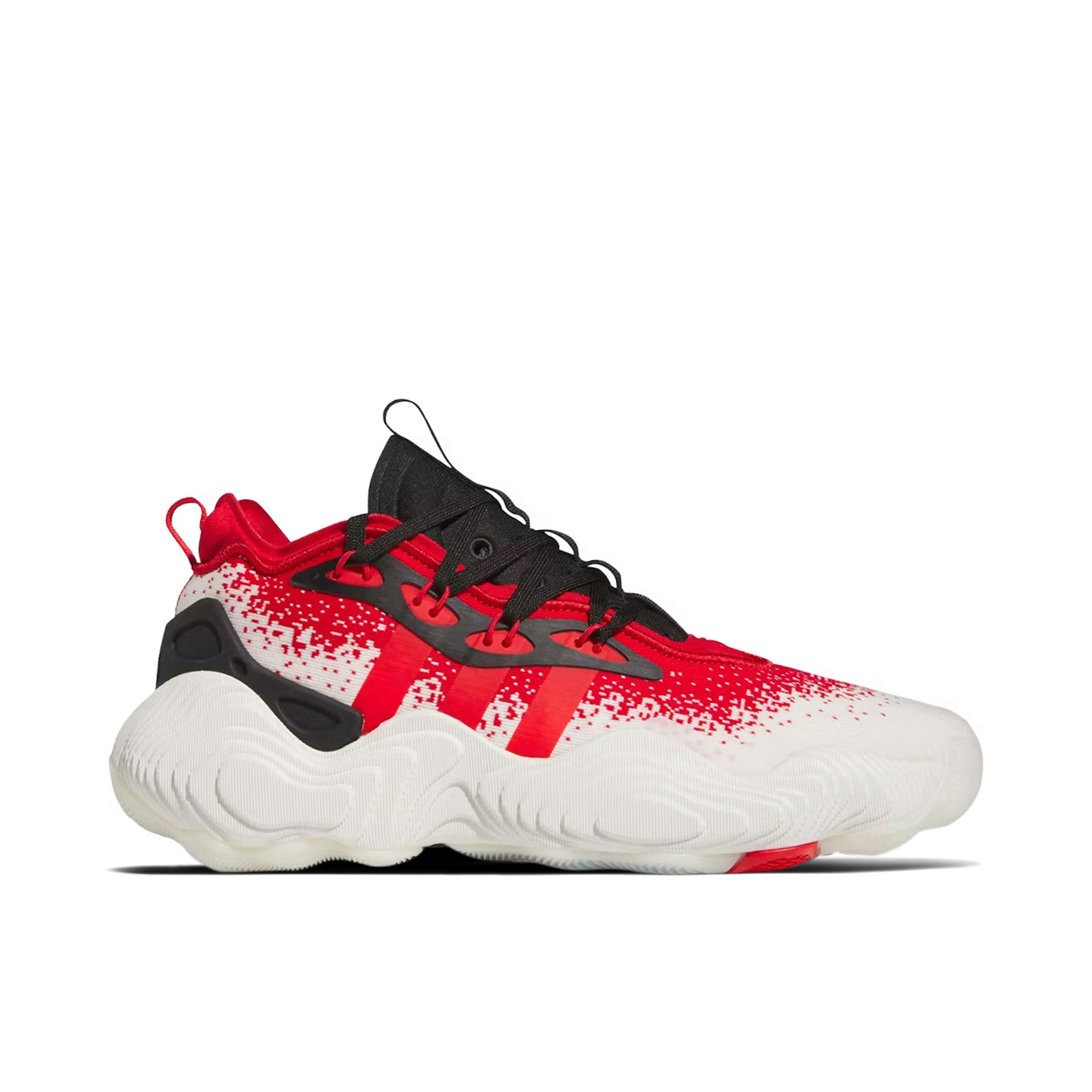 Adidas Trae Young 3 Off White Vivid Red Black