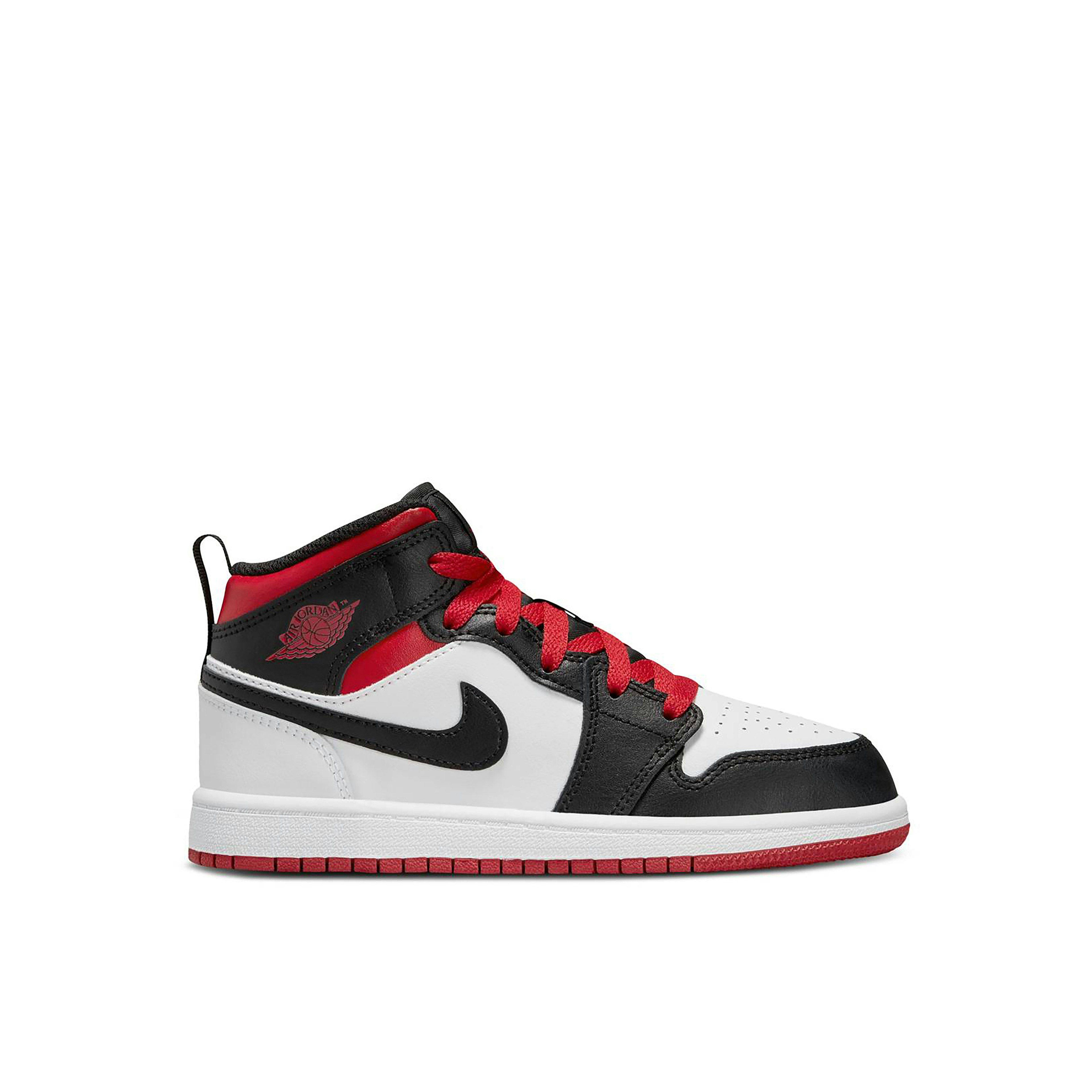 Air Jordan 1 Mid Gym Red Black Toe PS