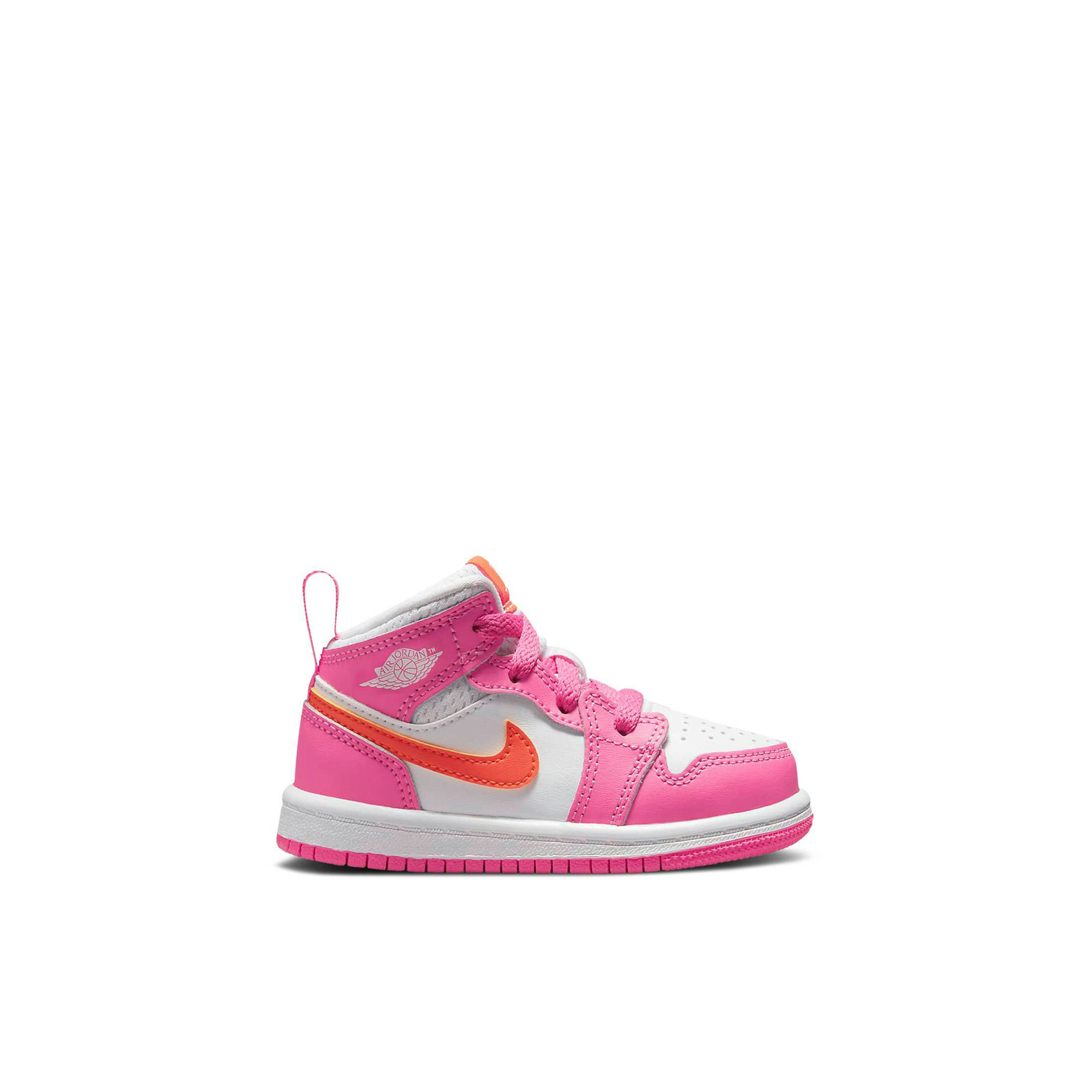 Air Jordan 1 Mid Pinksicle Orange Toddler
