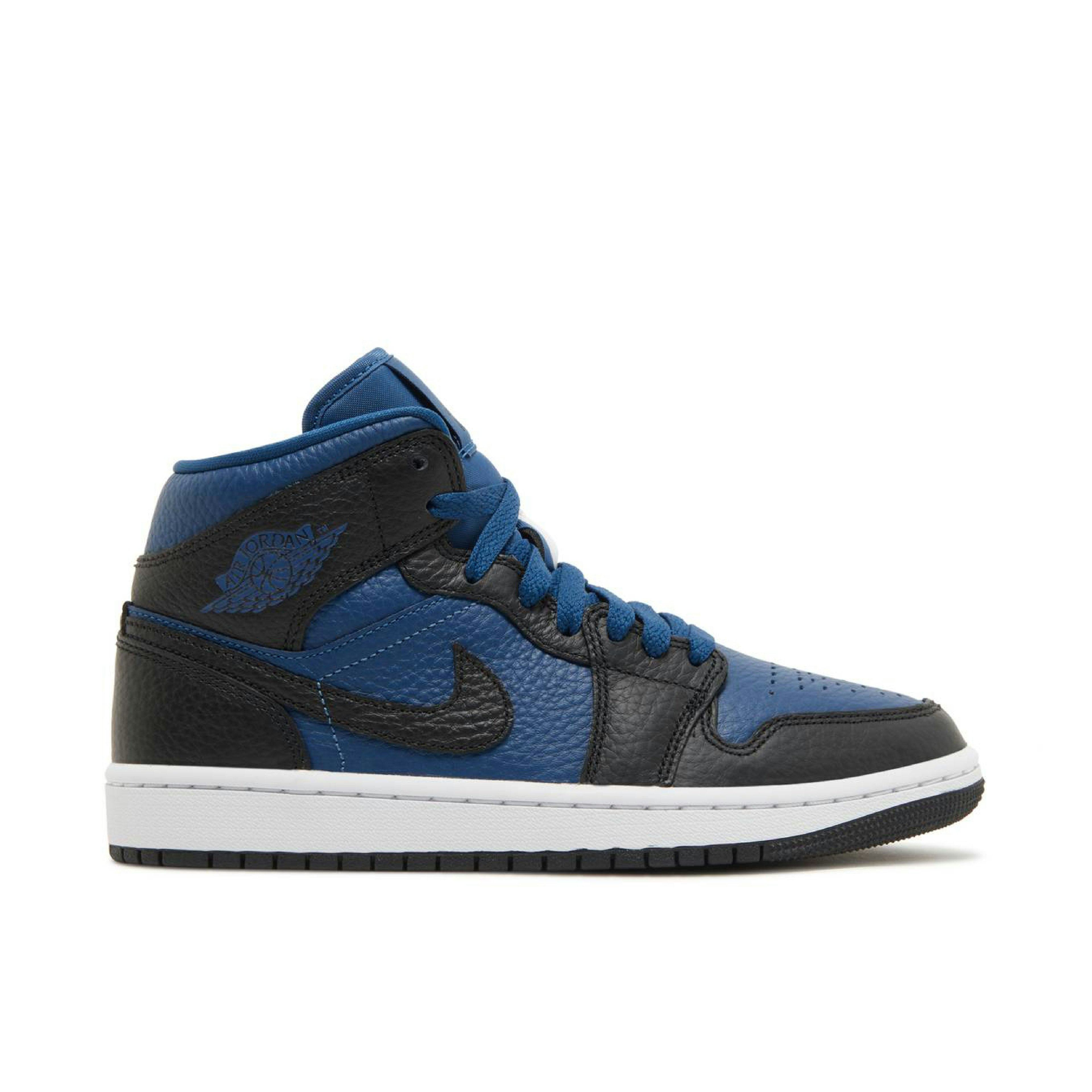Air Jordan 1 Mid SE Split French Blue Womens