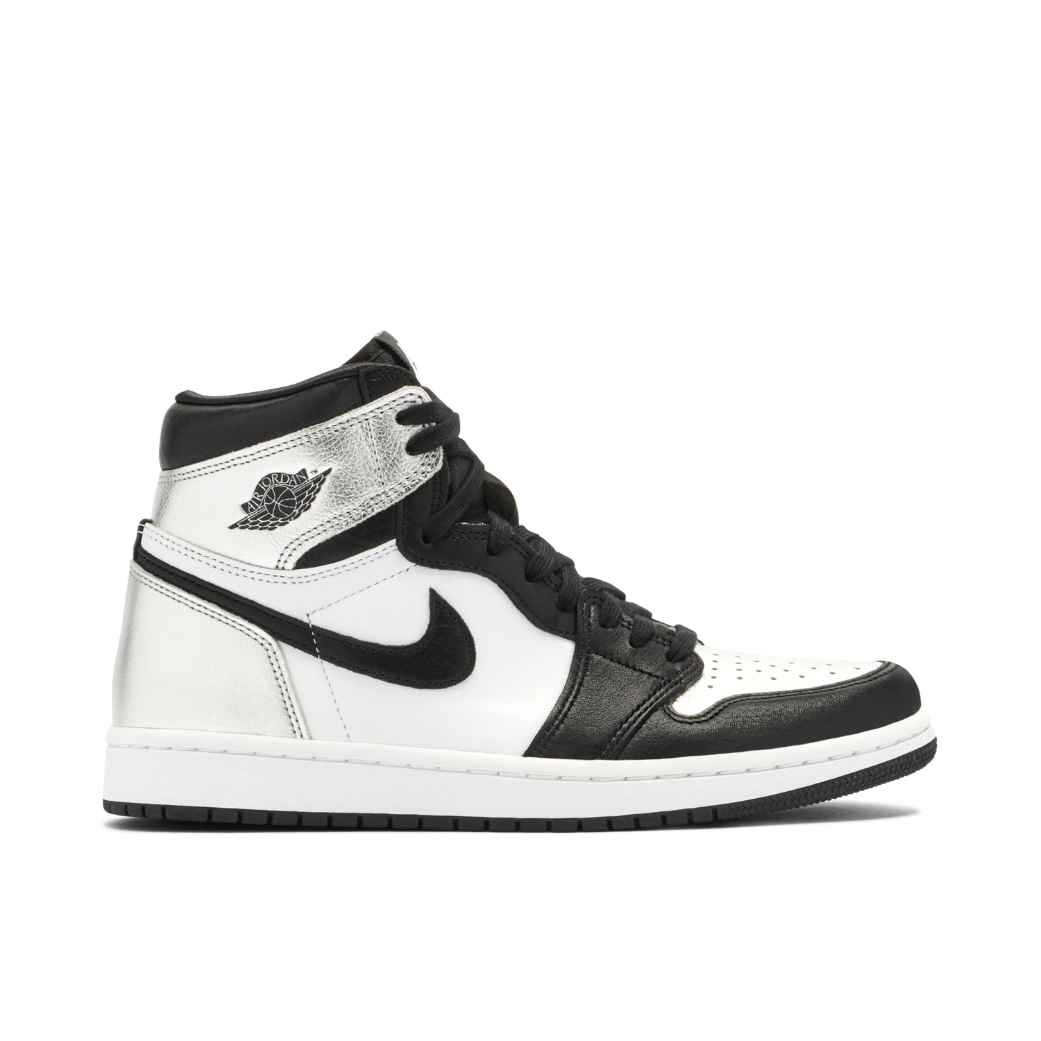 Air Jordan 1 Retro High Silver Toe Womens