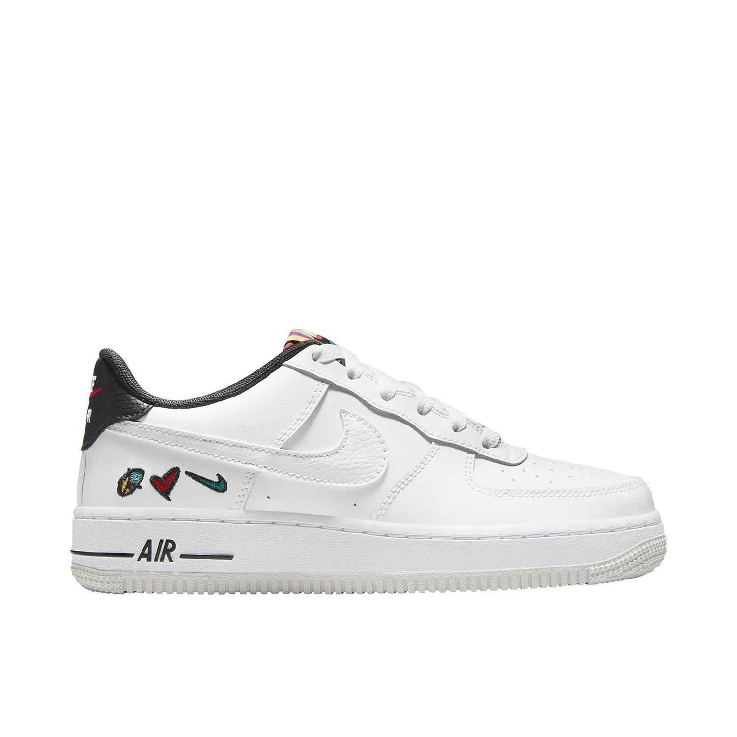 Nike Air Force 1 07 Low LV8 Peace Love Swoosh GS