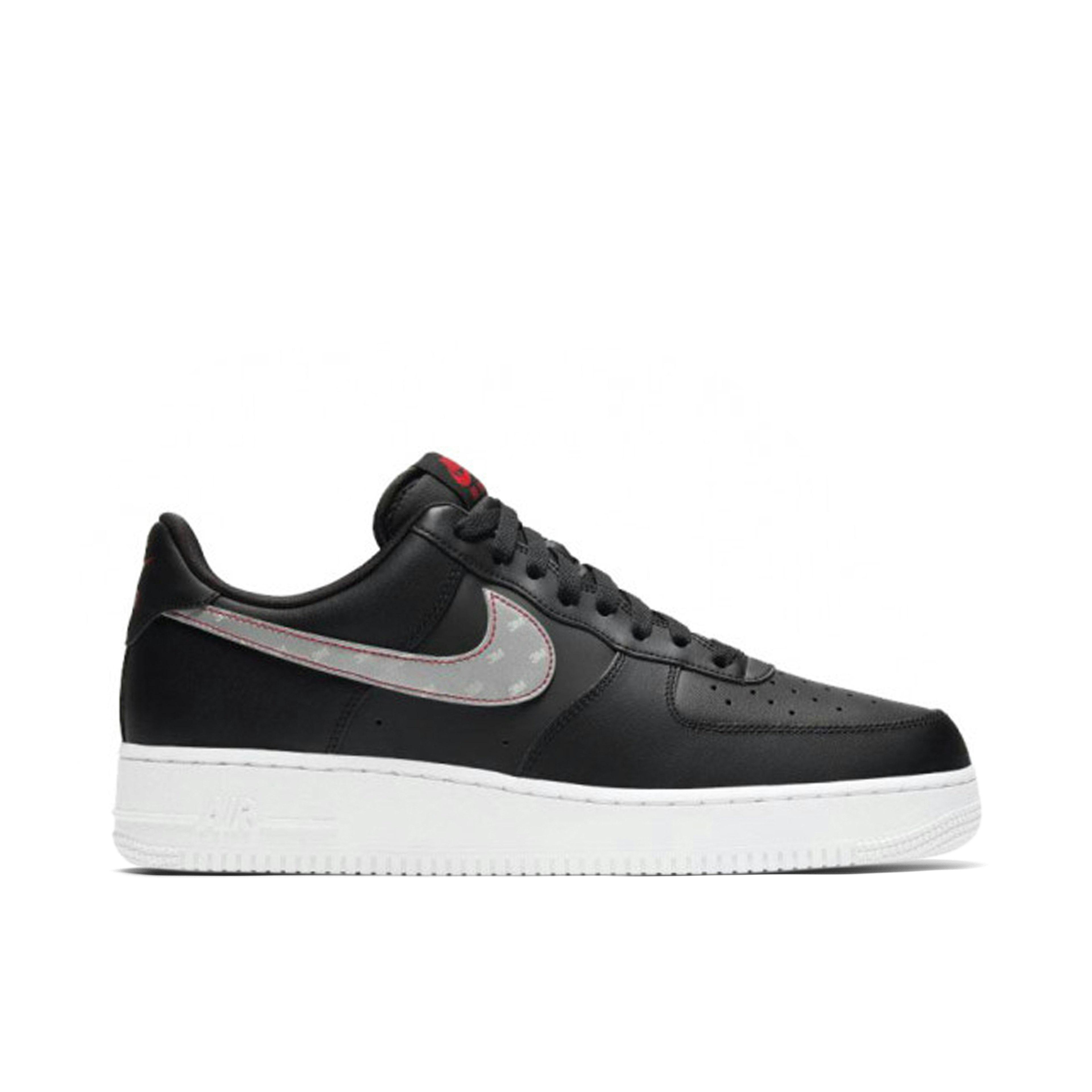 Nike Air Force 1 3M Swoosh Black White