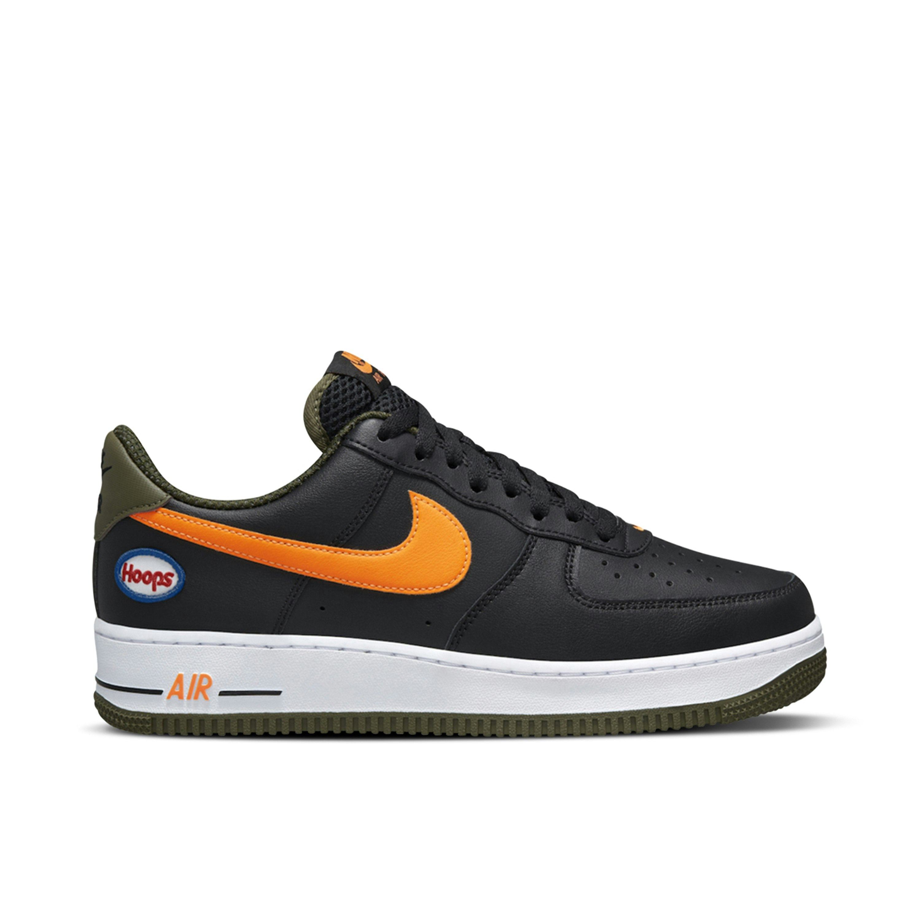Nike Air Force 1 Low Hoops Black University Gold
