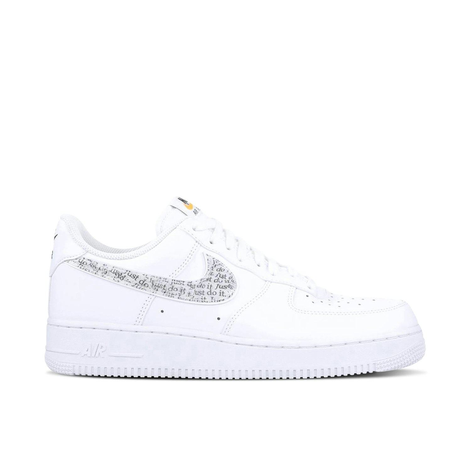 Nike Air Force 1 Low Just Do It White Clear