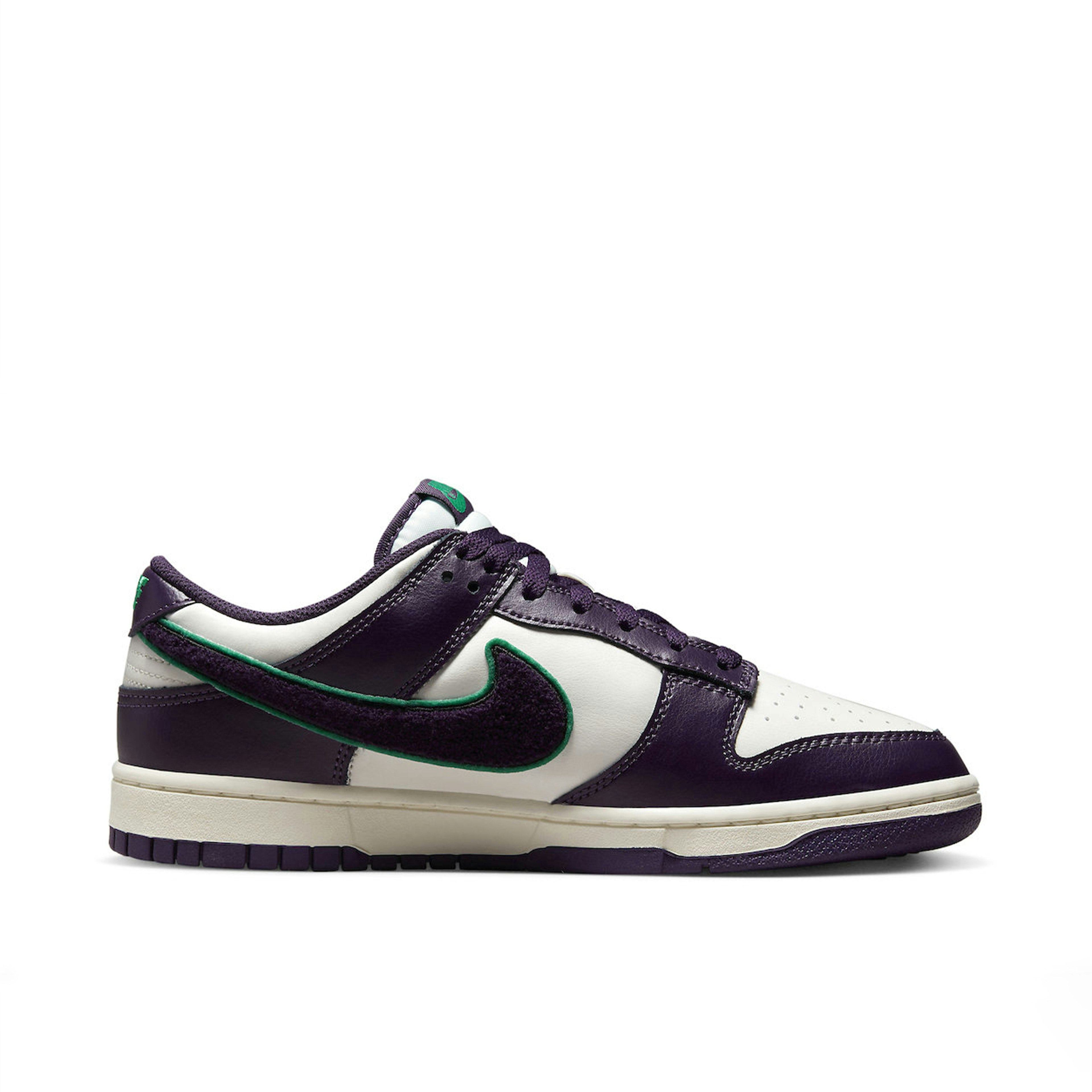 Nike Dunk Low Chenille Swoosh Grand Purple