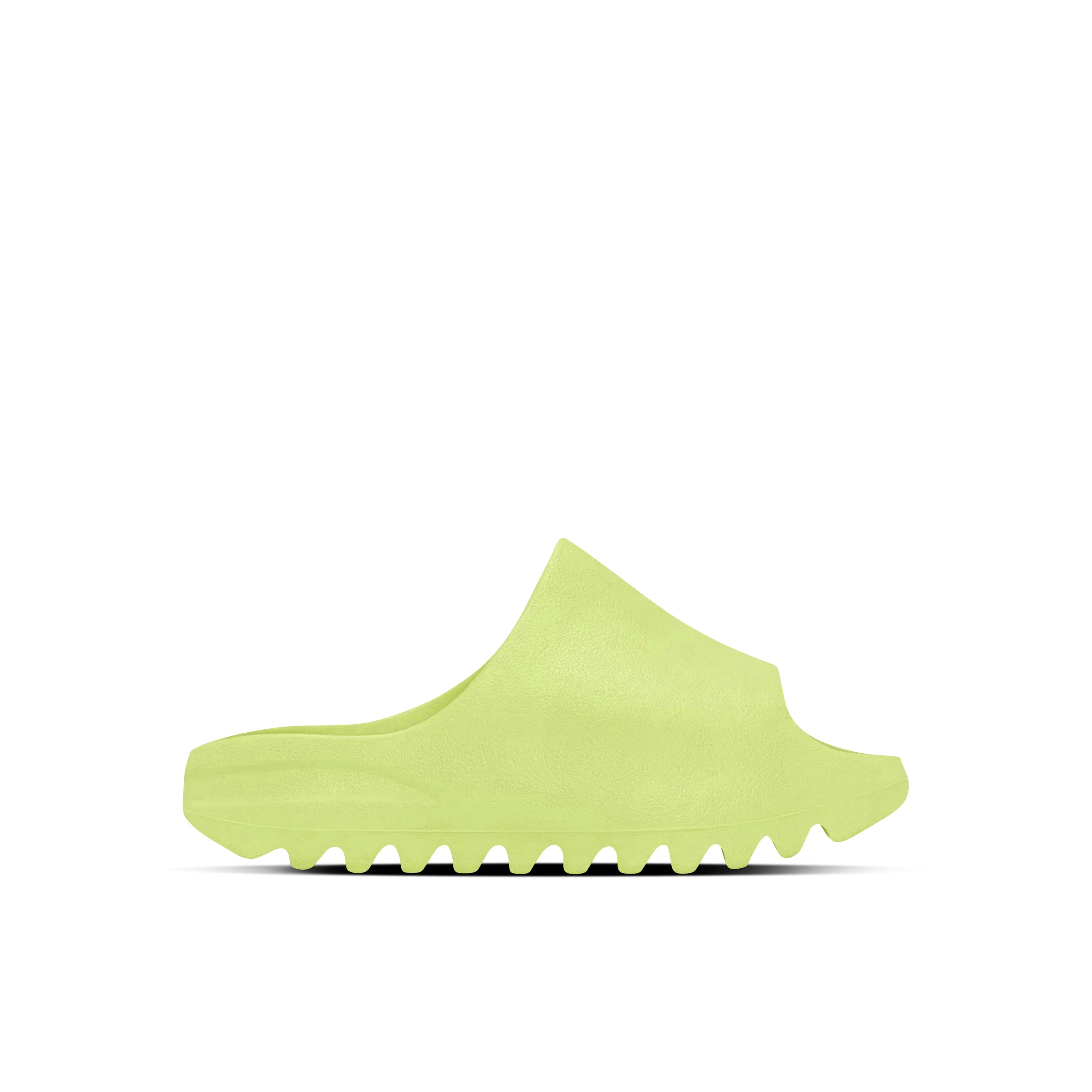Yeezy Slide Glow Green Kids 2021